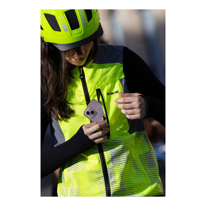 WOWOW Leuchtweste Tracker Jacket Gelb