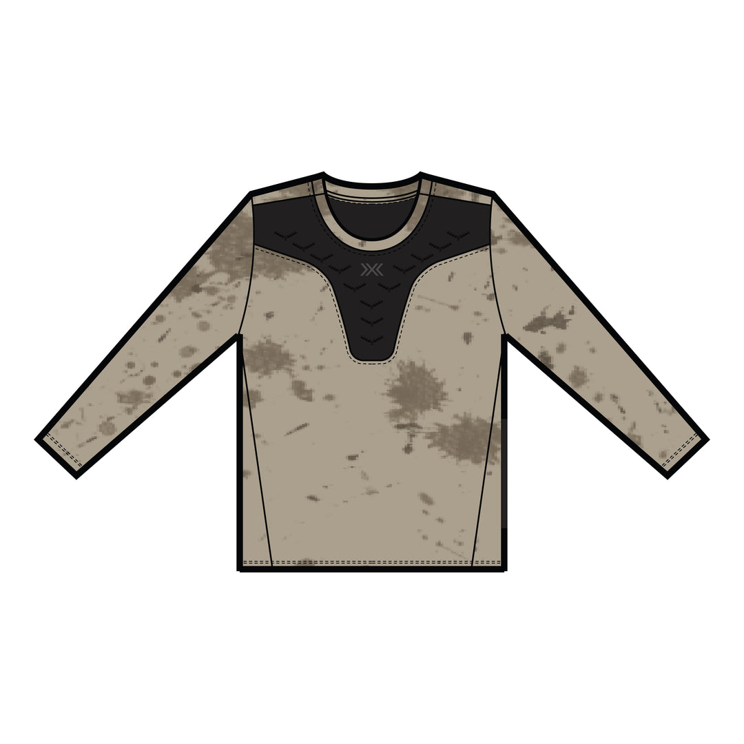 X-BIONIC Women CoreFusion Run Shirt LG SL sand/dirt