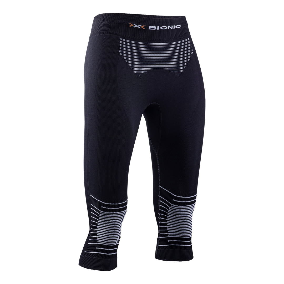 X-BIONIC Women Energizer 4.0 Pants 3/4 opal schwarz/arctic weiss