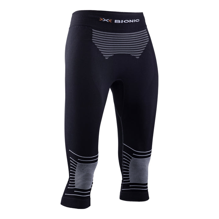 X-BIONIC Women Energizer 4.0 Pants 3/4 opal schwarz/arctic weiss