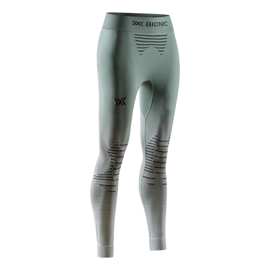 X-BIONIC Women Invent FX Pants sage grün/hell grau/optical weiss