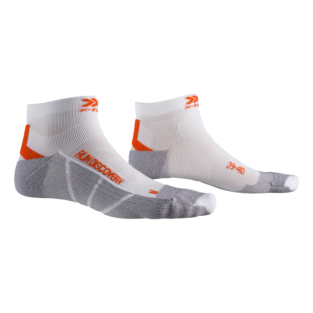 X-SOCKS Men Run Discovery 4.0 arctic white/dolomite grey