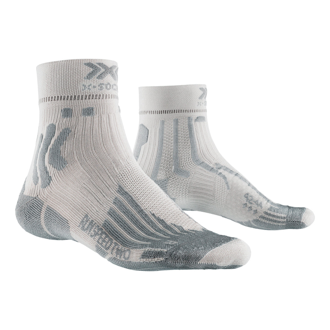 X-SOCKS Men Run Speed two 4.0 light charcoal/pearl grey