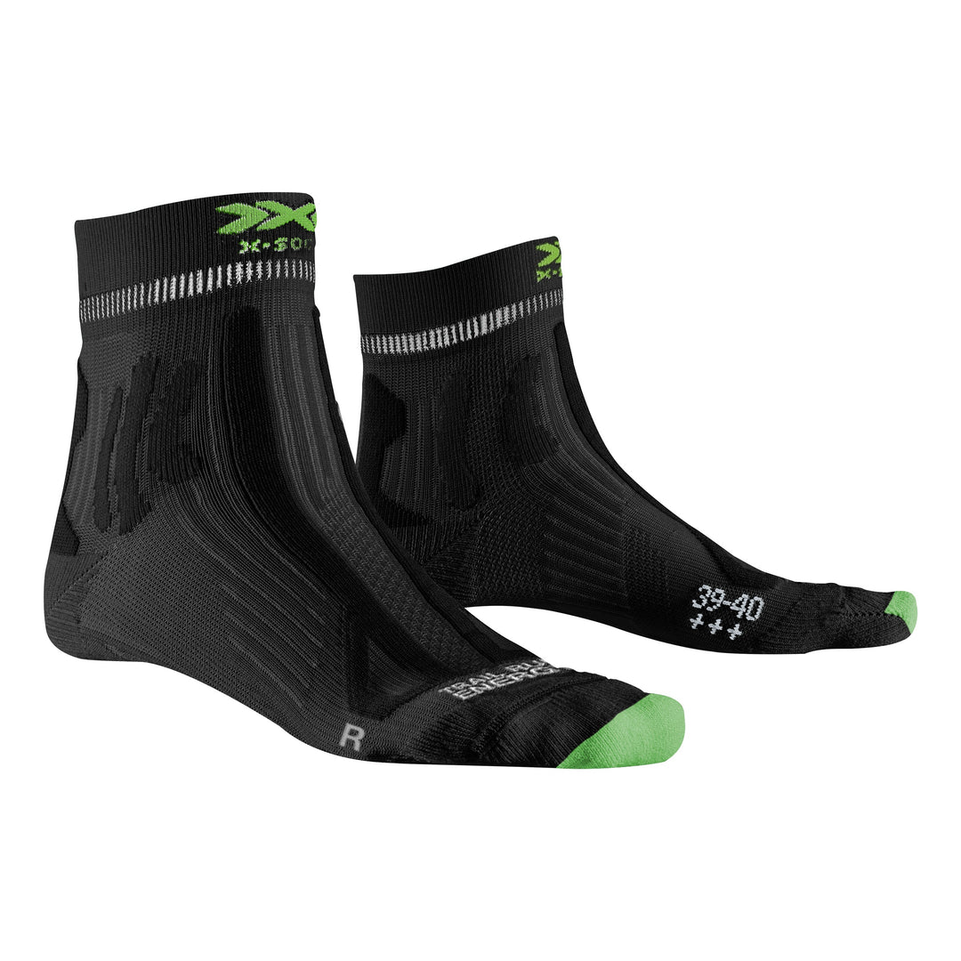 X-SOCKS Men Trail Run Energy 4.0 opal black/effektor green