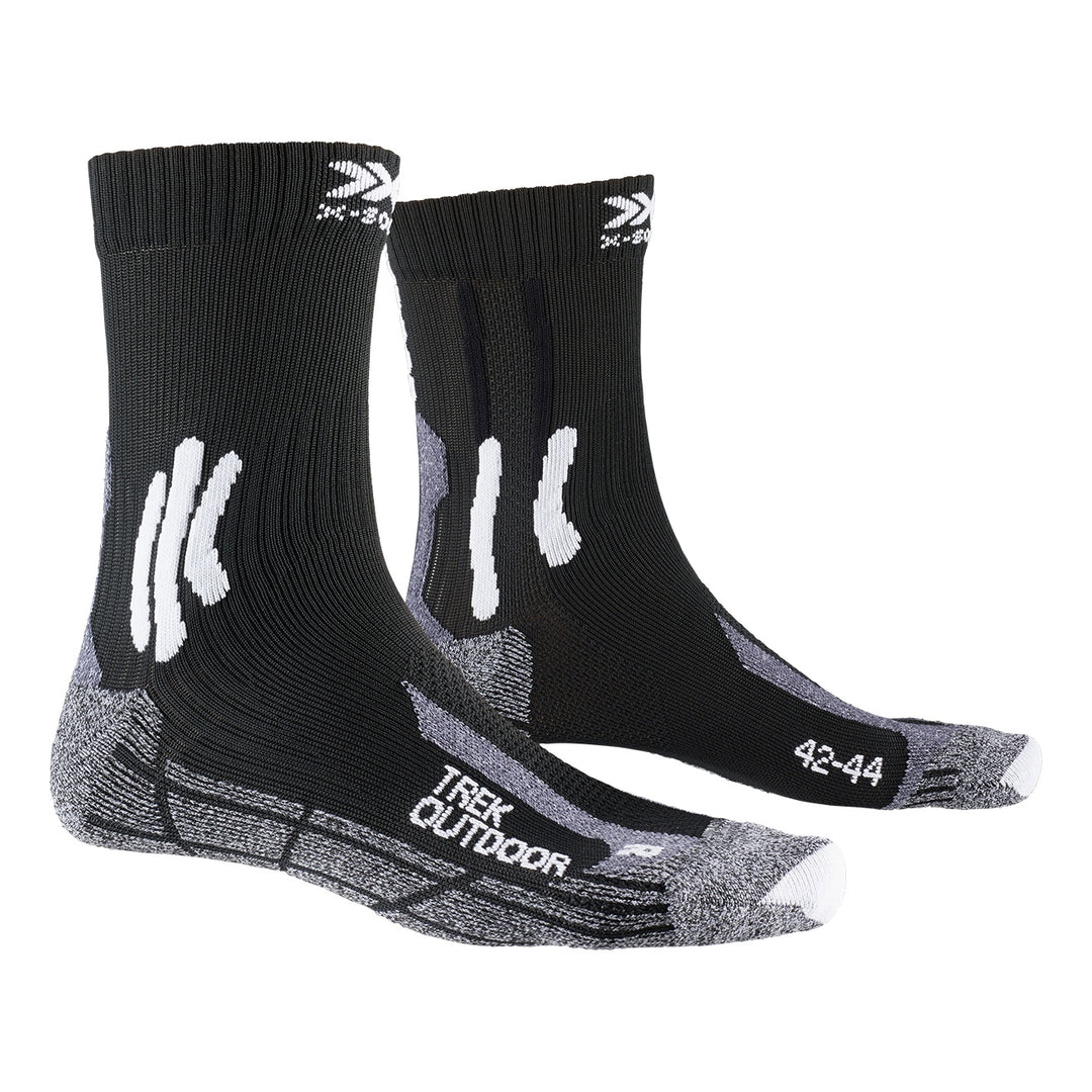 X-SOCKS Trek Outdoor opal black/dolomite grey melange 