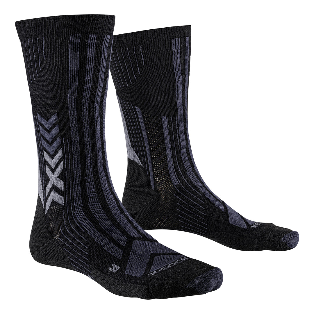 X-SOCKS Trek Perform Merino Crew opal black/charcoal