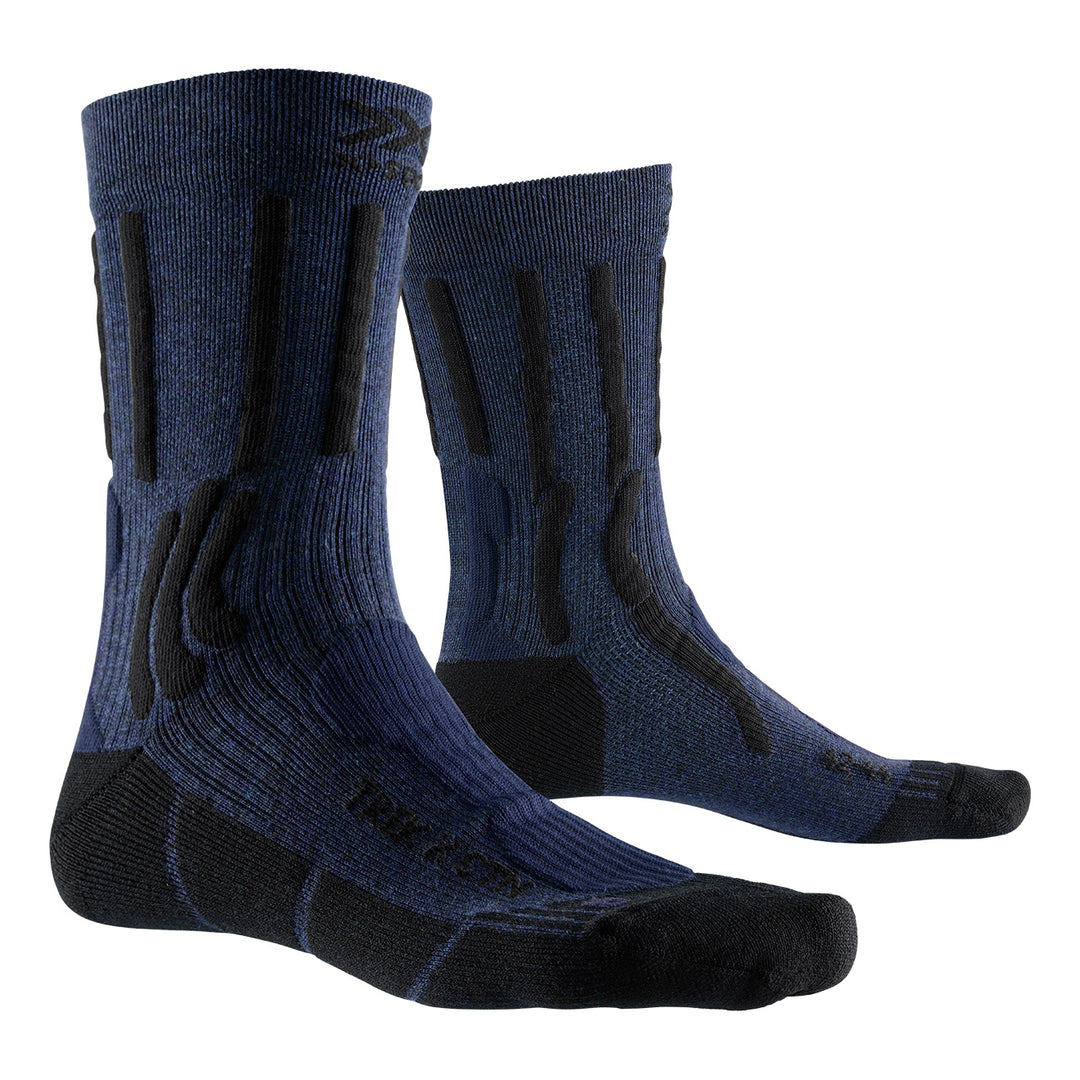 X-SOCKS Trek X CTN midnight blue melange/opal black