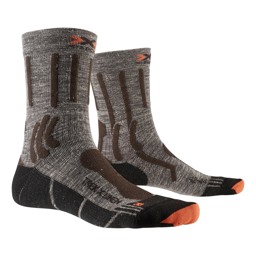 X-SOCKS Trek X Linen suede malange/x-orange/black