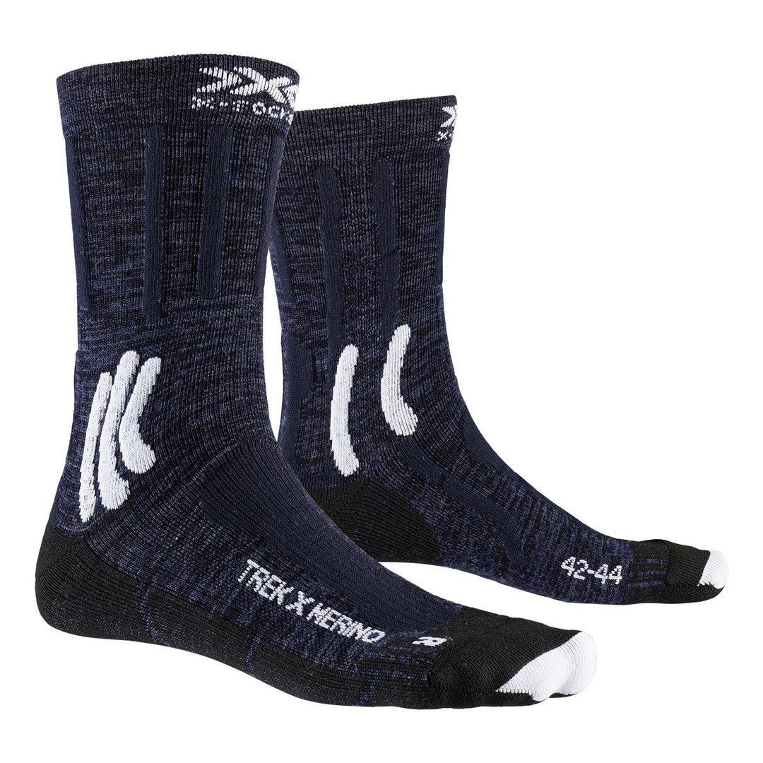 X-SOCKS Trek X Merino midnight blue/arctic white