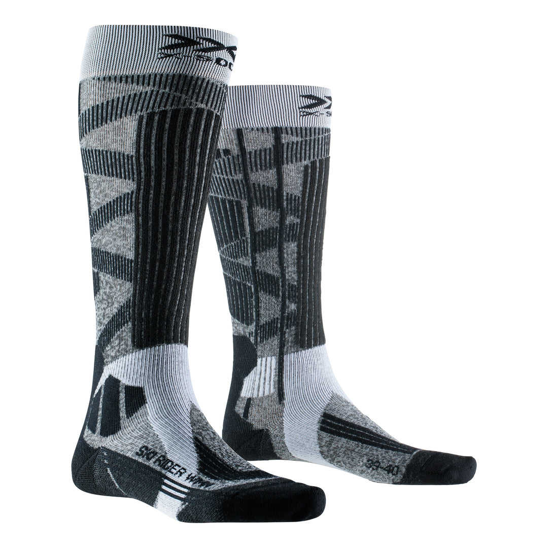 X-SOCKS Women Ski Rider 4.0 grey melange/opal black