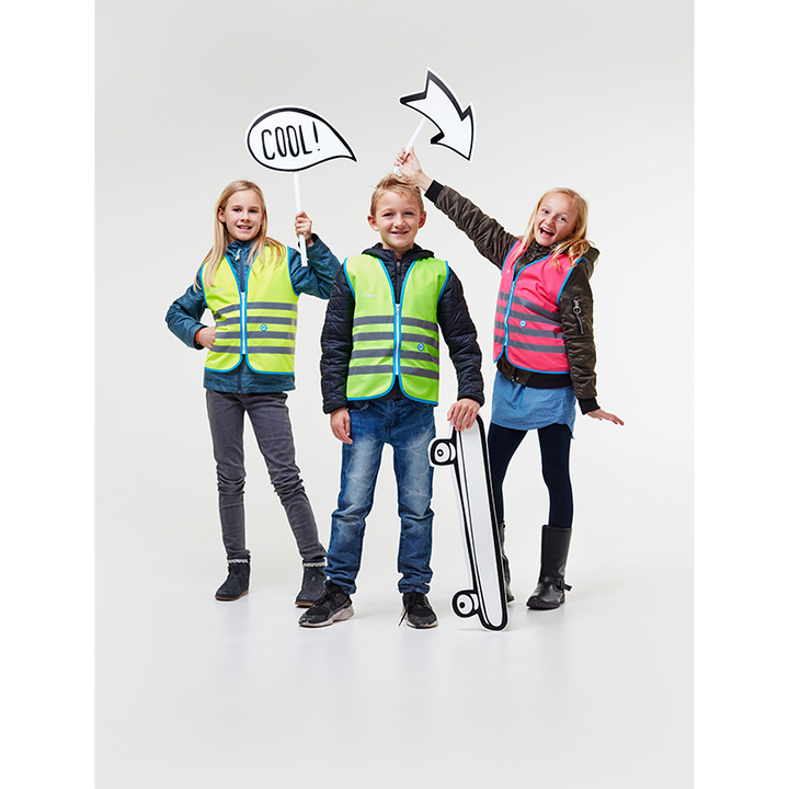 Leuchtweste, FUN JACKET KIDS