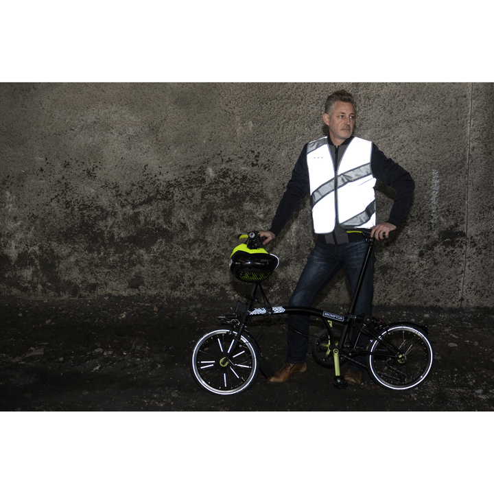 Leuchtweste, ROADIE JACKET FR, vollständig reflektierend