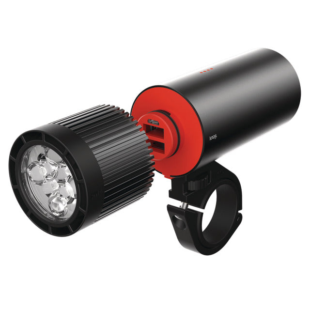 Knog - Scheinwerfer PWR MTB 2000 Set mit Helm- und Lenkerhalter - Garage/Velos-Motos Allemann