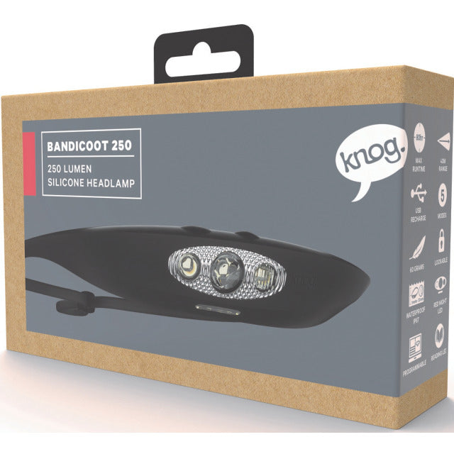 Knog - Stirnlampe Bandicoot 250 - Garage/Velos-Motos Allemann