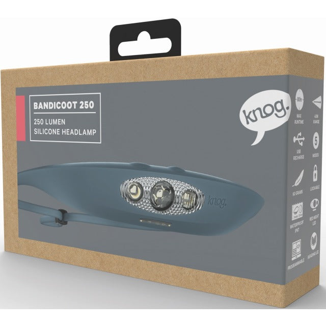 Knog - Stirnlampe Bandicoot 250 - Garage/Velos-Motos Allemann
