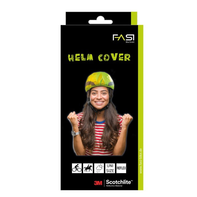 FASI - FASI Helm Cover unisex neongelb - Garage/Velos-Motos Allemann