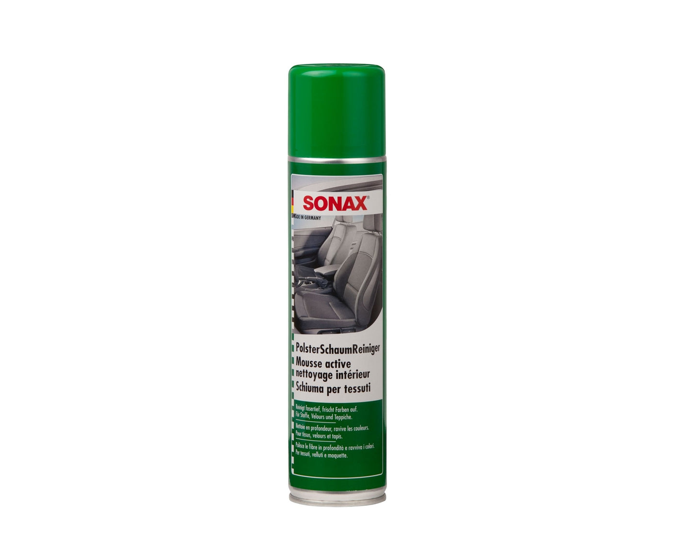 SONAX - Polster-Schaumreiniger, Spray à 400 ml - Garage/Velos-Motos Allemann