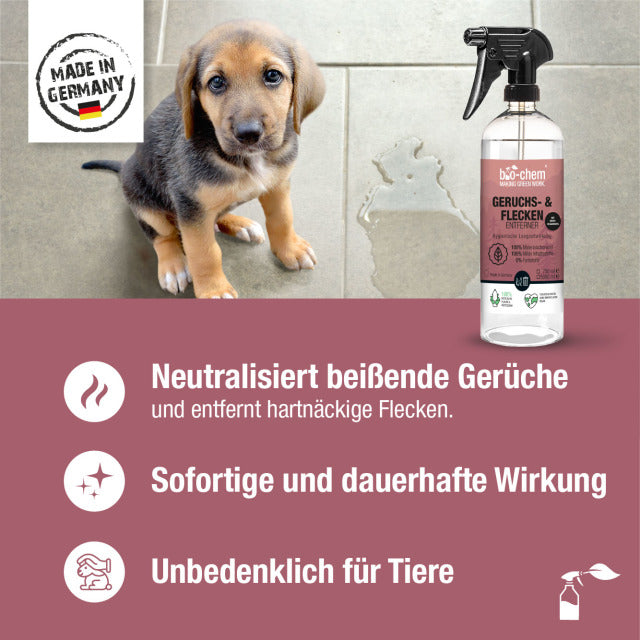 Bio-Chem - Geruchs- und Fleckenentferner - Garage/Velos-Motos Allemann