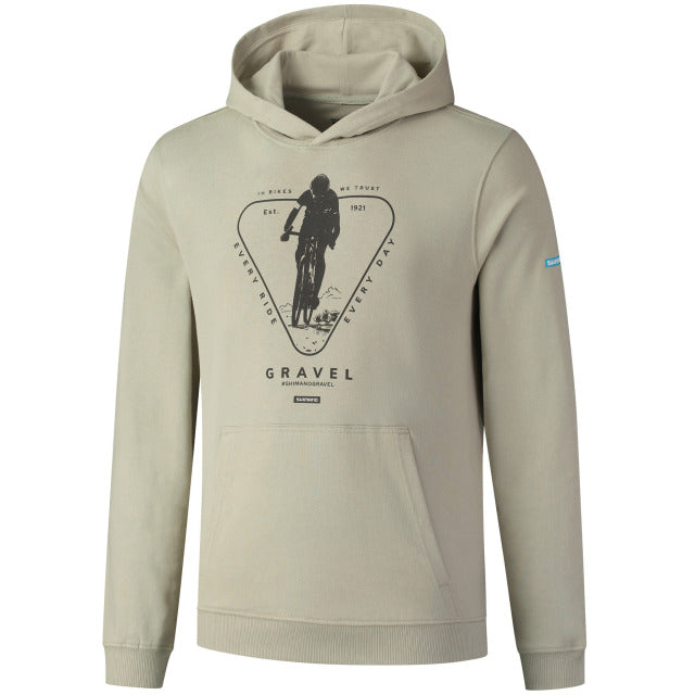 Men Hoodie Gravel