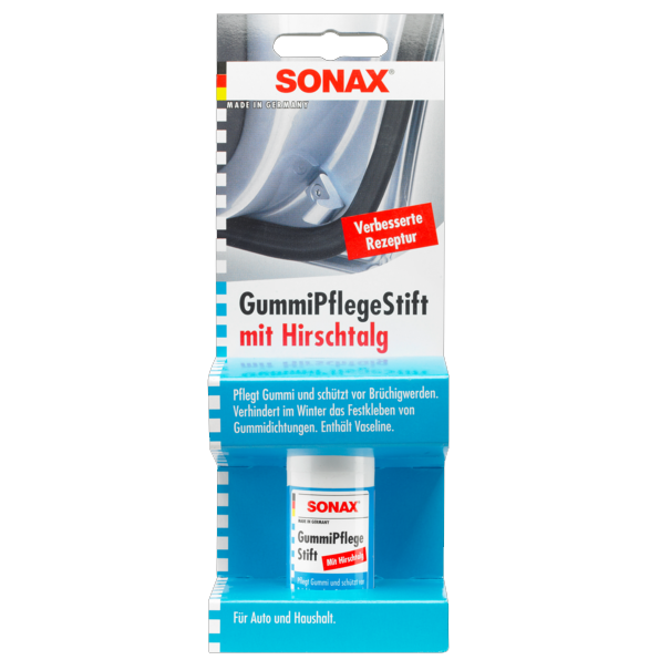 SONAX - Gummi-Pflege-Stift 20 g - Garage/Velos-Motos Allemann