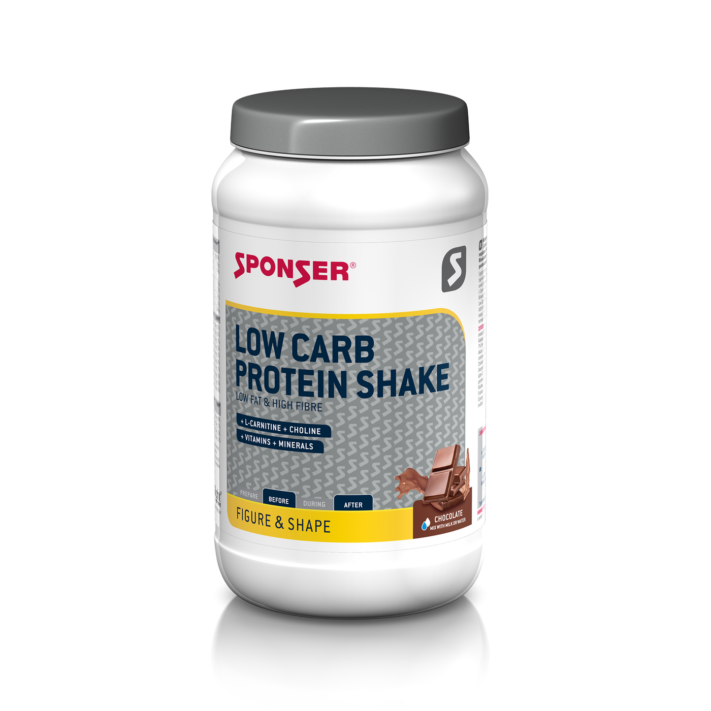 Sponser - Low Carb Protein Shake - Garage/Velos-Motos Allemann