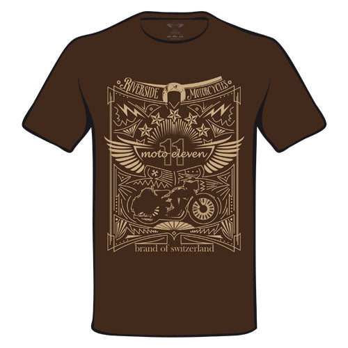 moto eleven - M11 T-SHIRT RIVERSIDE - Garage/Velos-Motos Allemann