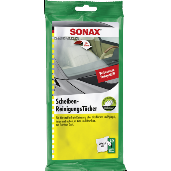 SONAX - ScheibenReinigungsTücher - Garage/Velos-Motos Allemann