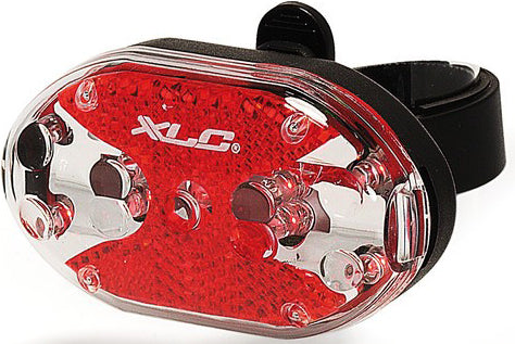 XLC - Saftey Light rot Thebe 5Xn CL-R02 - Garage/Velos-Motos Allemann