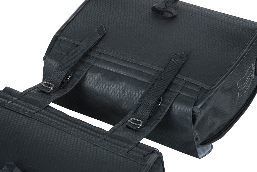 basil doppelte fahrradtasche BASIL Noir Double Bag kaufen bei Garage/Velos-Motos Allemann