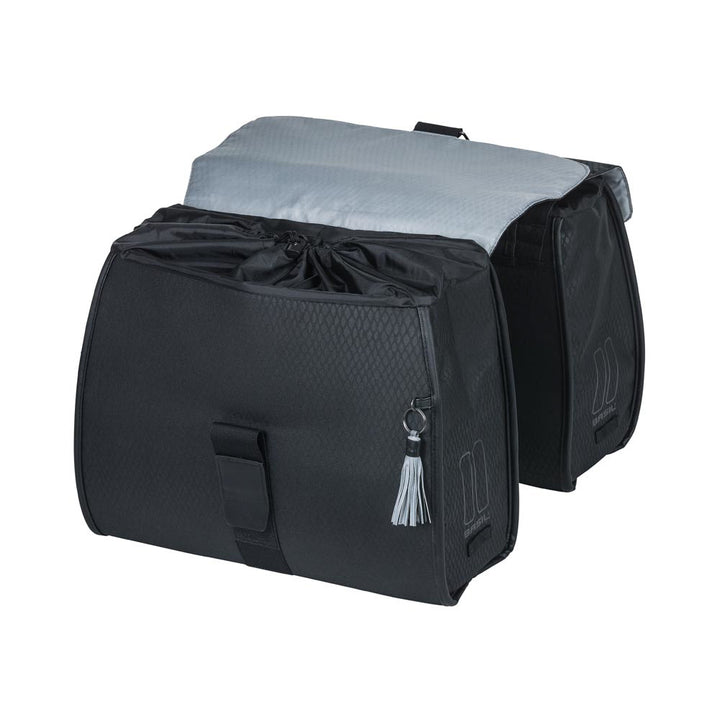 basil doppelte fahrradtasche BASIL Noir Double Bag kaufen bei Garage/Velos-Motos Allemann