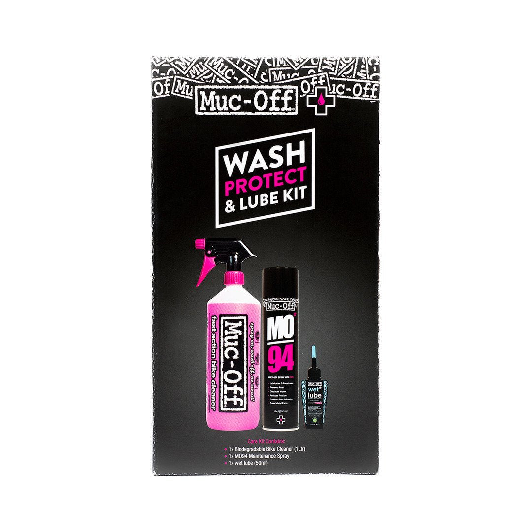  - Muc-Off "Wash, Protect and Wet Lube" Kit - Garage/Velos-Motos Allemann