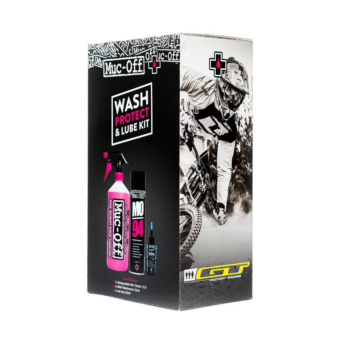  - Muc-Off "Wash, Protect and Wet Lube" Kit - Garage/Velos-Motos Allemann